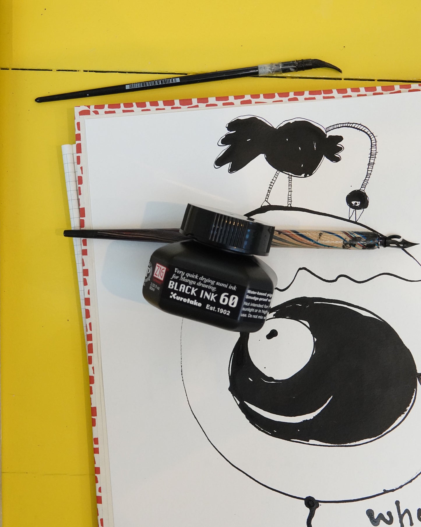 kuretake black ink 60