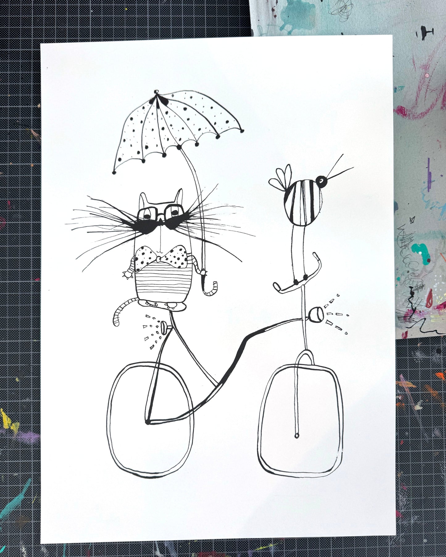 een stukje fietsen + lijst