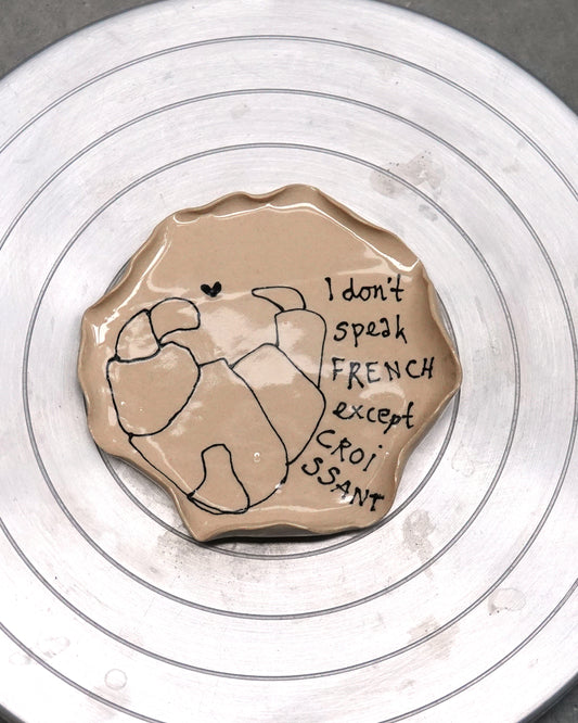 i don’t speak french except croissant