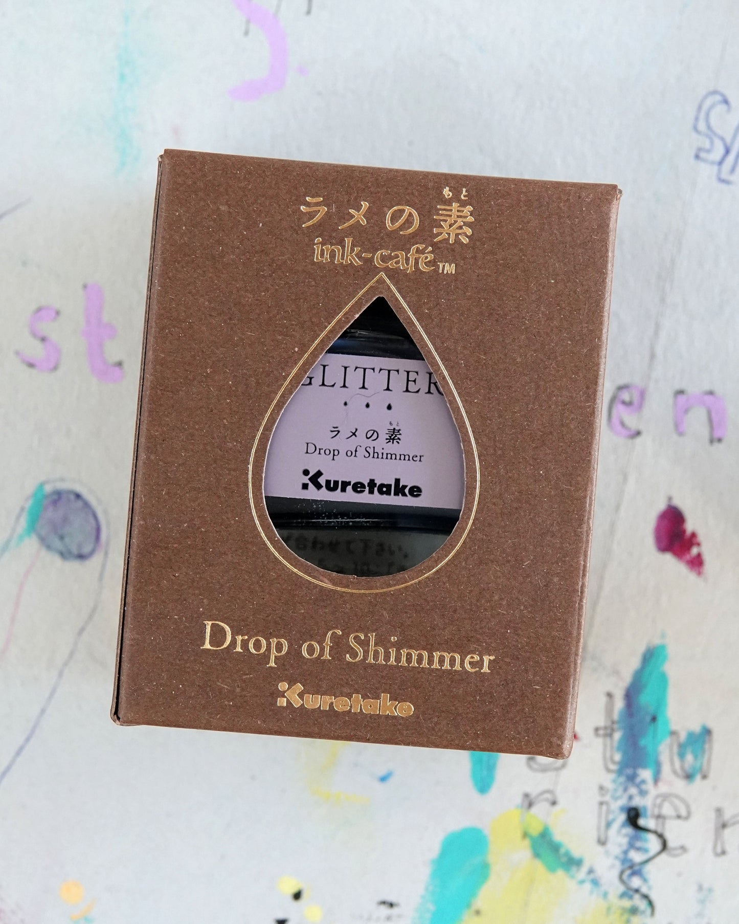 kuretake drop of shimmer - glitter