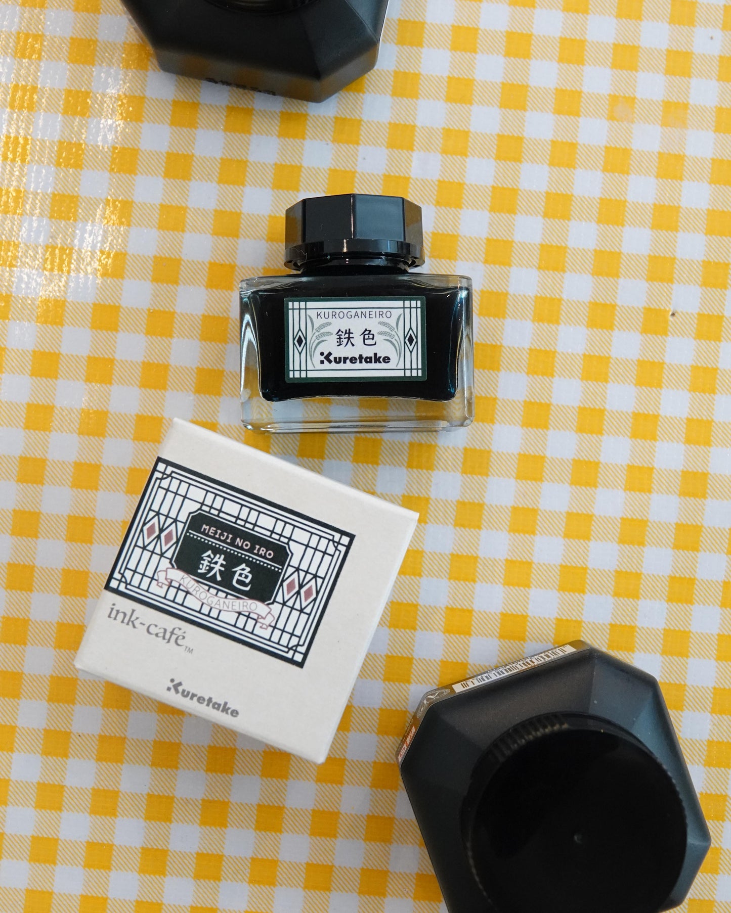 kuretake ink-cafe meiji no Iro - kuroganeiro