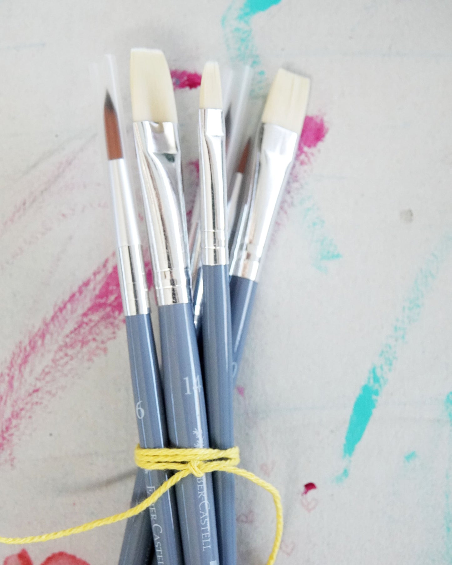 faber-castell penselenset - 5 delig